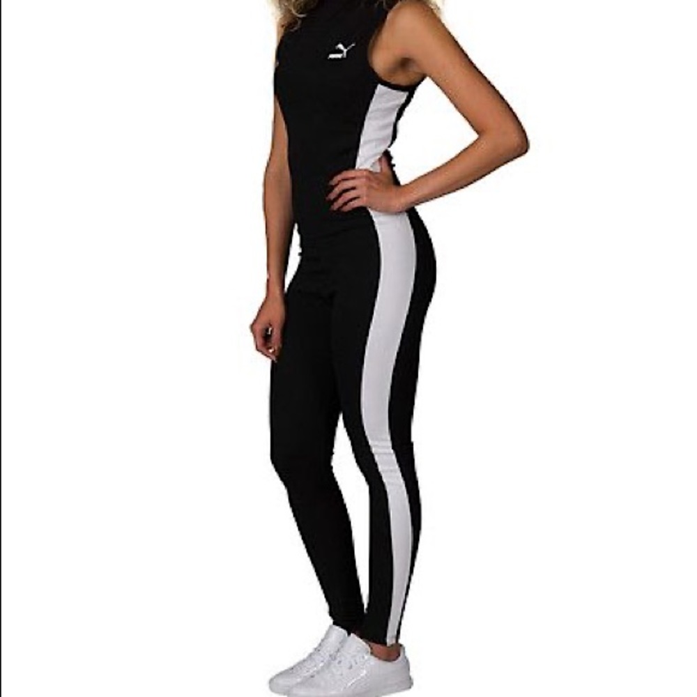 Puma T7 sleeveless jumpsuit